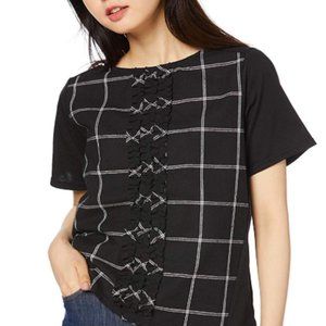 Ruffle shirt T-shirt